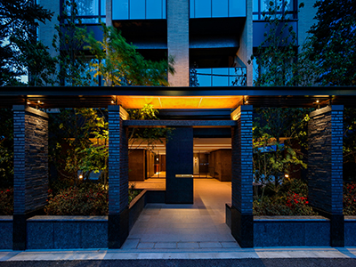 エントランスゲート｜ザ・パークハウス麻布外苑西通り　