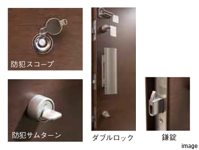 玄関ドアのセキュリティ｜ザ・パークハウス麻布外苑西通り